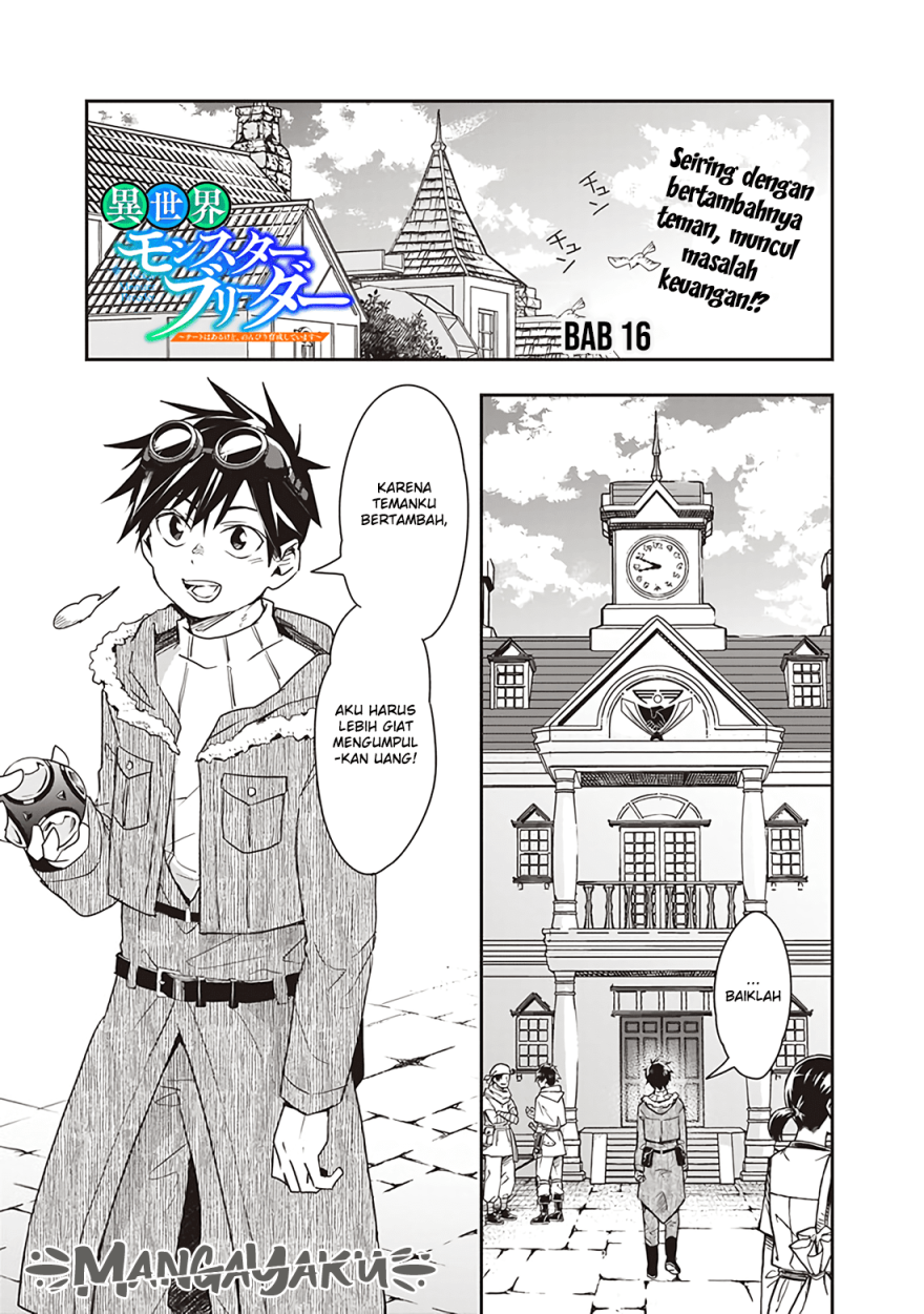 Isekai Monster Breeder Chapter 16 Bahasa Indonesia